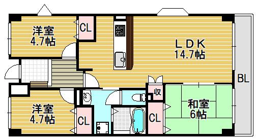 間取図(平面図)