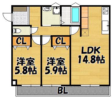 間取図(平面図)