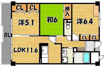 間取図(平面図)