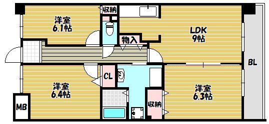 間取図(平面図)
