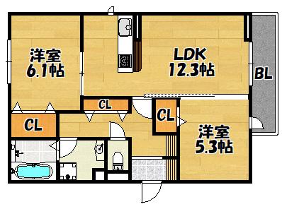 間取図(平面図)