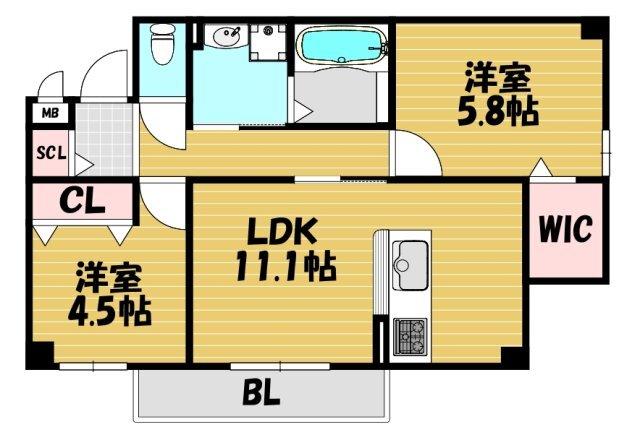 間取図(平面図)