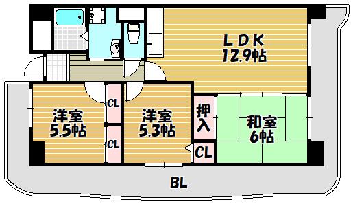 間取図(平面図)