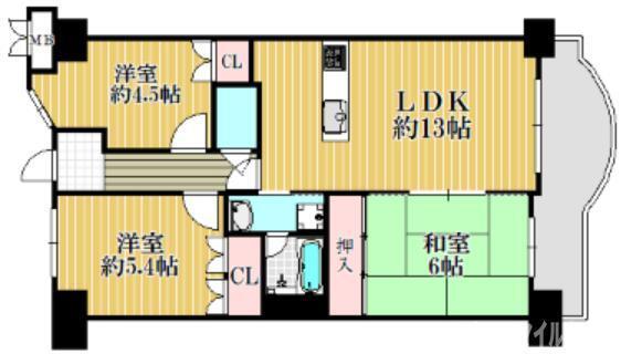 間取図(平面図)