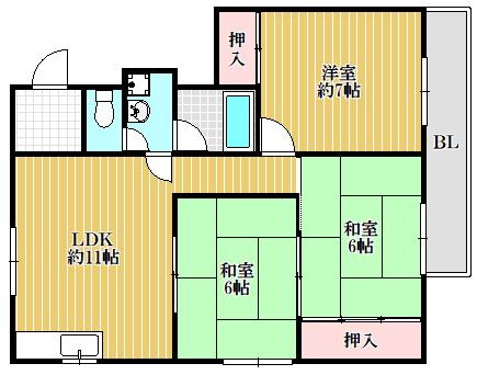 間取図(平面図)