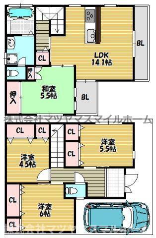 間取図(平面図)