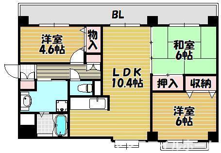 間取図(平面図)