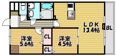 間取図(平面図)