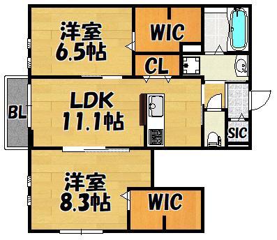 間取図(平面図)
