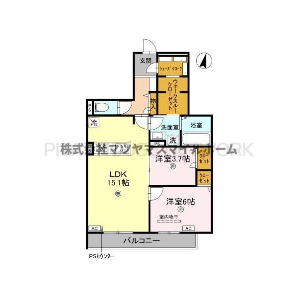 間取図(平面図)