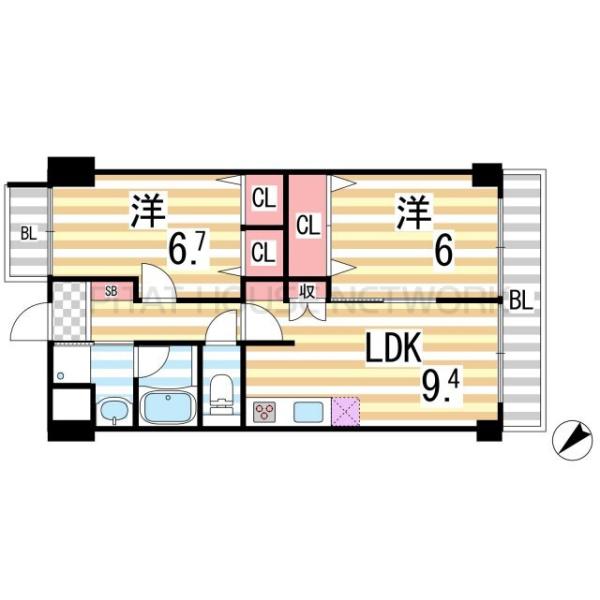 間取図(平面図)