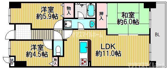 間取図(平面図)