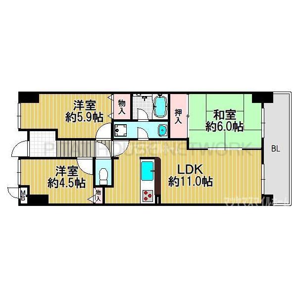 間取図(平面図)