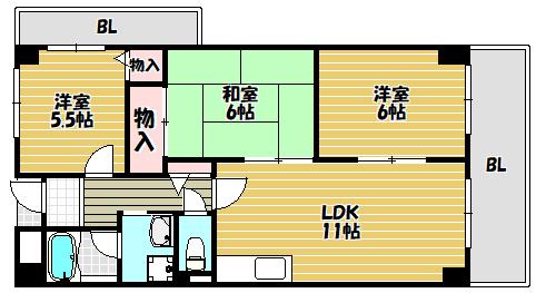 間取図(平面図)