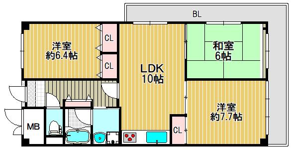 間取図(平面図)