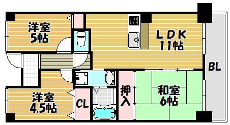 間取図(平面図)