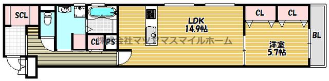 間取図(平面図)
