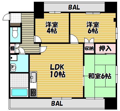 間取図(平面図)