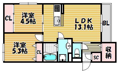 間取図(平面図)