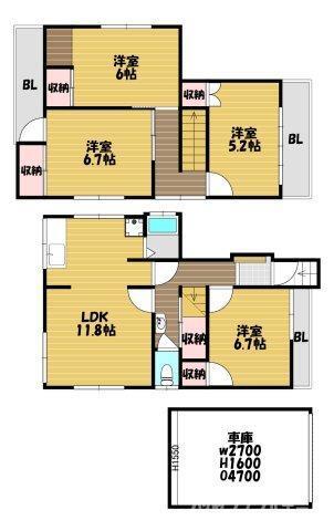 間取図(平面図)