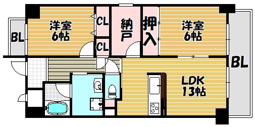 間取図(平面図)