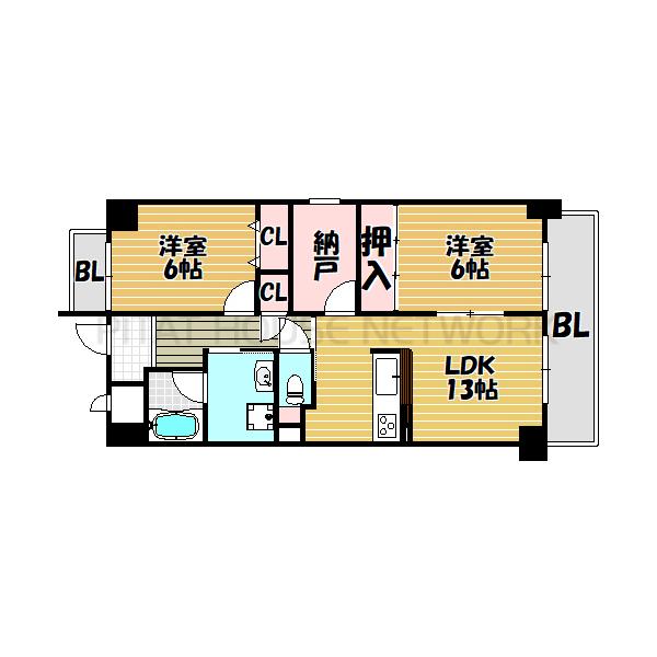 間取図(平面図)