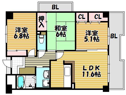 間取図(平面図)