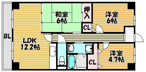間取図(平面図)