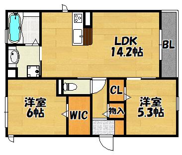 間取図(平面図)