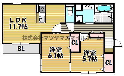 間取図(平面図)