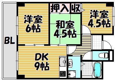 間取図(平面図)