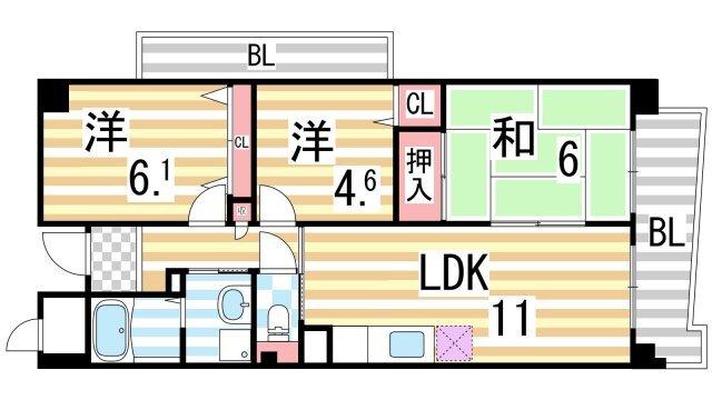 間取図(平面図)
