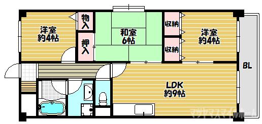 間取図(平面図)