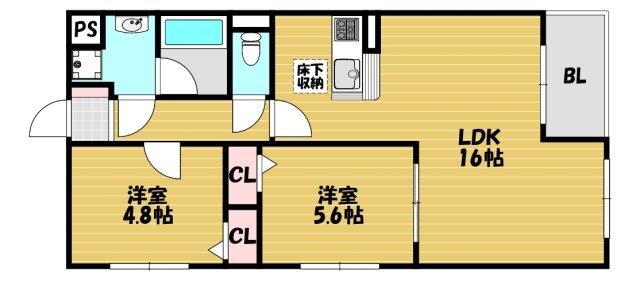 間取図(平面図)