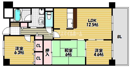 間取図(平面図)