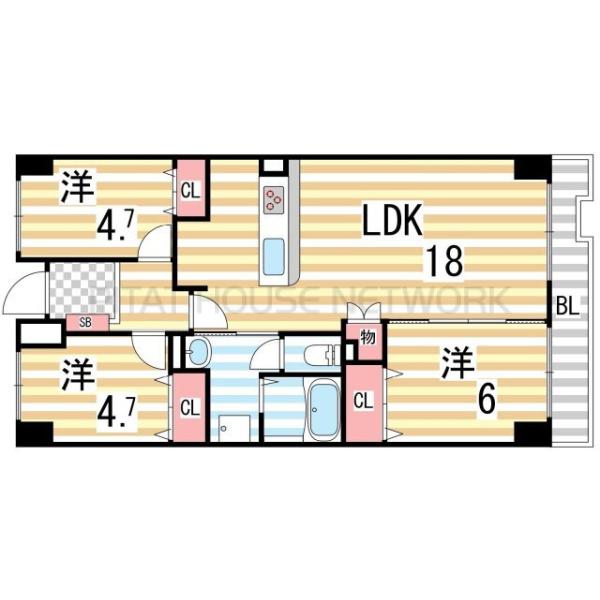 間取図(平面図)
