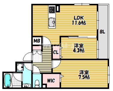 間取図(平面図)