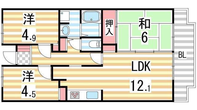 間取図(平面図)