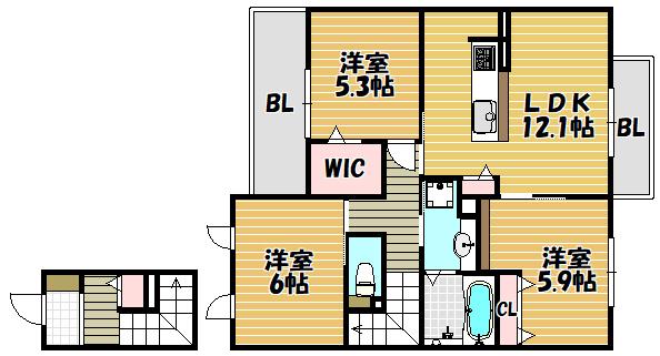 間取図(平面図)