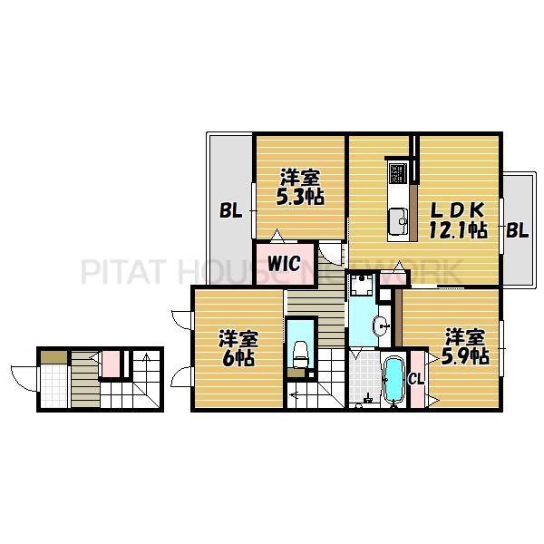 間取図(平面図)