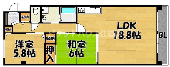 間取図(平面図)