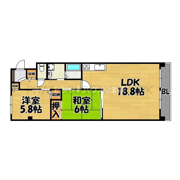 間取図(平面図)