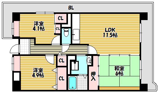 間取図(平面図)