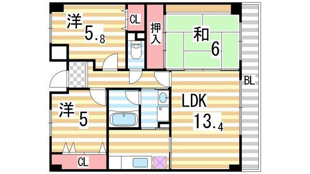 間取図(平面図)