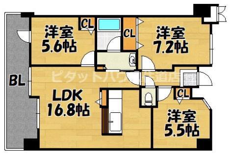 間取図(平面図)