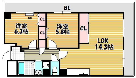 間取図(平面図)
