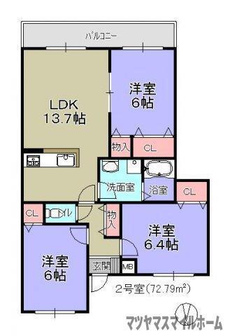 間取図(平面図)