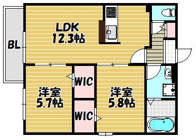 間取図(平面図)