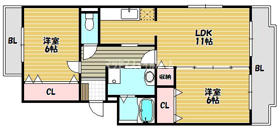 間取図(平面図)