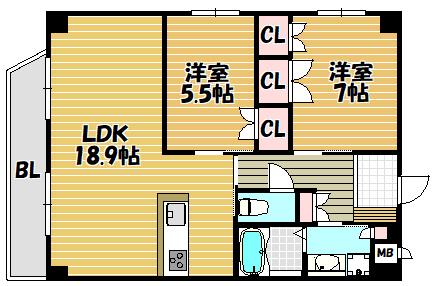 間取図(平面図)
